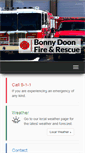 Mobile Screenshot of bonnydoonfire.org